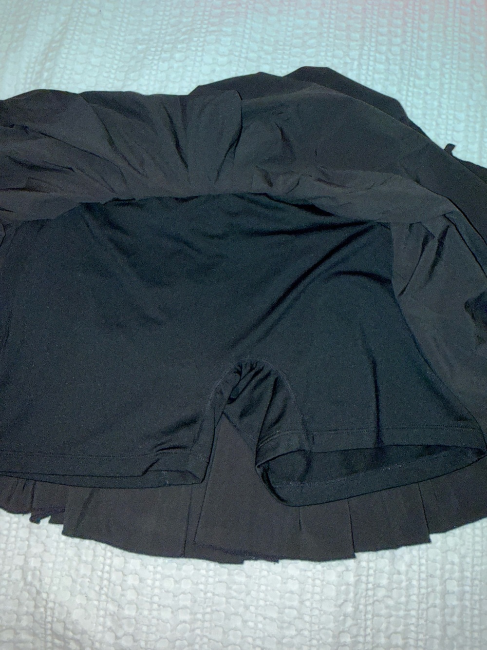 Nike black pleated tennis skirt L large - Picture 5 of 8
